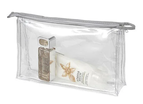 Halfar Kulturtasche transparent flugsicher für Logo-Druck — Produktfoto 5