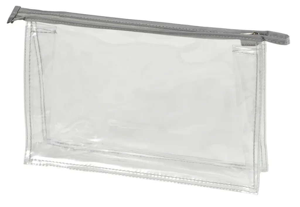 Halfar Kulturtasche transparent flugsicher für Logo-Druck