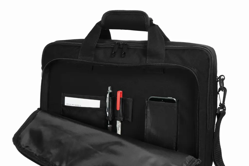 Halfar custom logo laptop backpack | 2-in-1 business bag. — product photo 18
