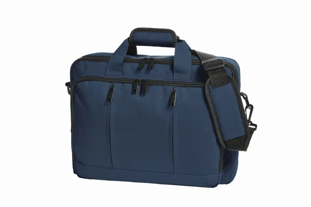 Halfar custom logo laptop backpack | 2-in-1 business bag.