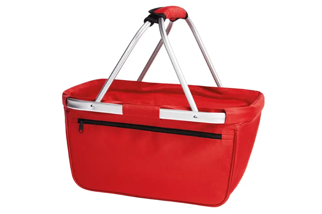 HALFAR® shopper BASKET, rood