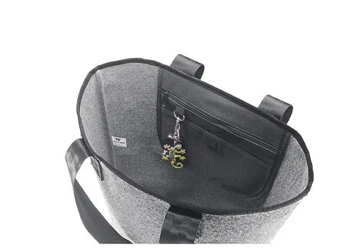 Halfar custom promotional felt shopper bag, NewClassic. — product photo 9