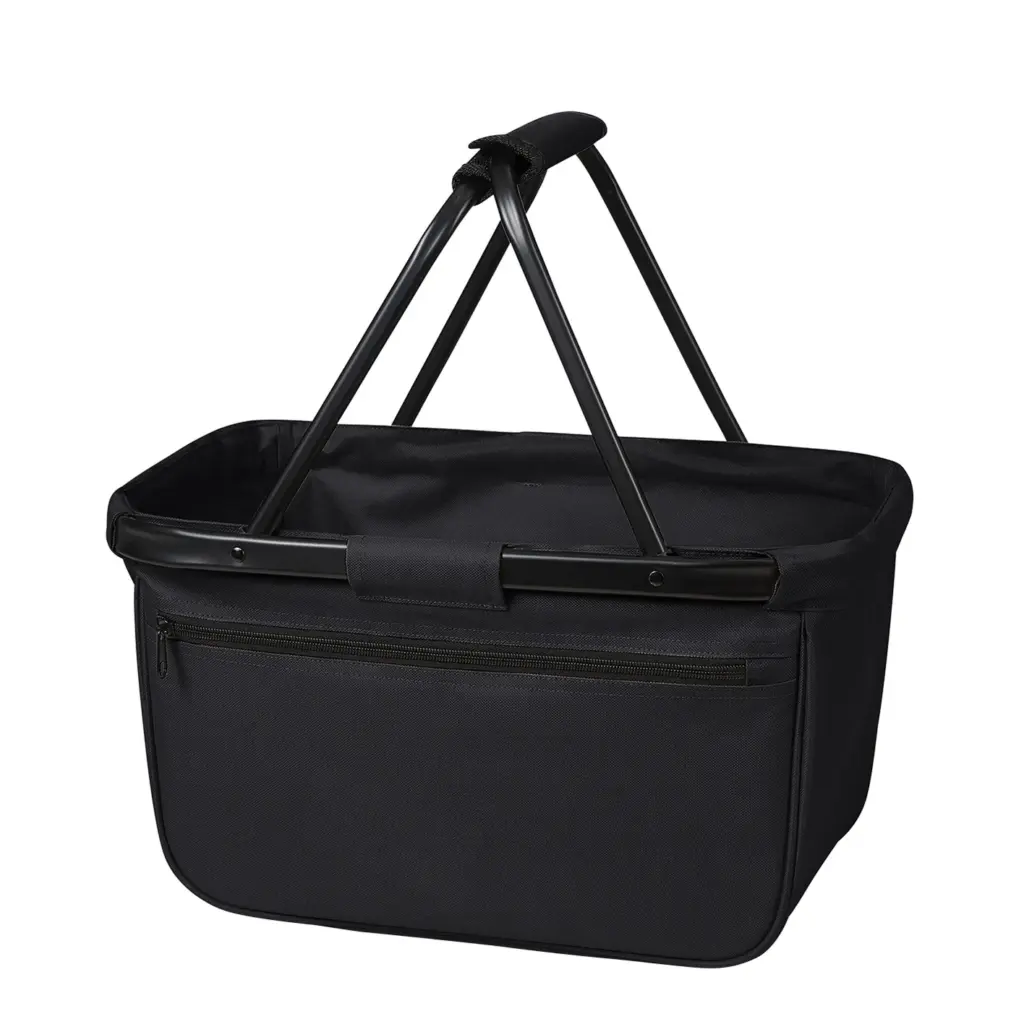 HALFAR® shopper BLACK BASKET, zwart