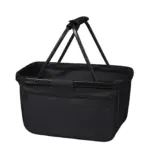 HALFAR® shopper BLACK BASKET, zwart