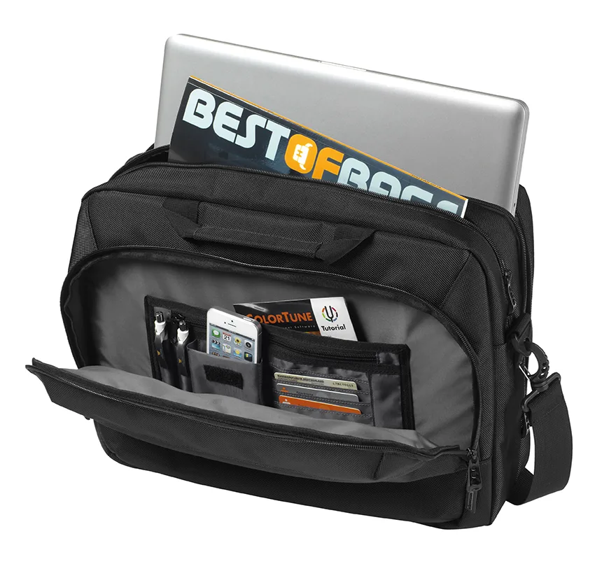 Halfar Businesstasche MISSION: Laptoptasche, robust, Logo-Druck. — Produktfoto 16