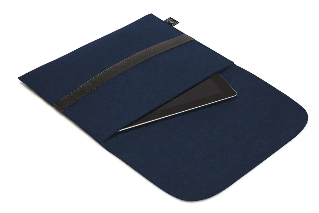 Halfar A4 document portfolio, custom logo printed felt. — product photo 5