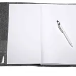Halfar filz-schreibmappe a4: logo bedrucken für events & werbung. — Produktfoto 4