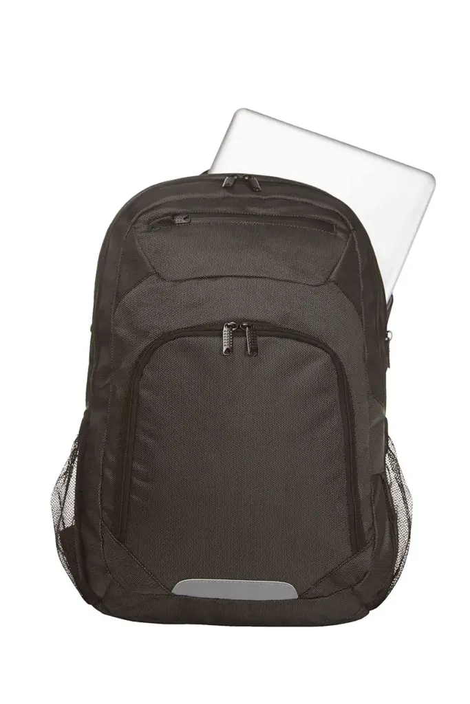 Halfar premium business laptop backpack for custom logo print. — product photo 4