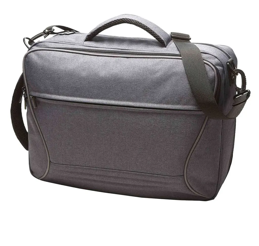 Halfar businesstasche attention: 2-in-1 laptoptasche & logo druck.