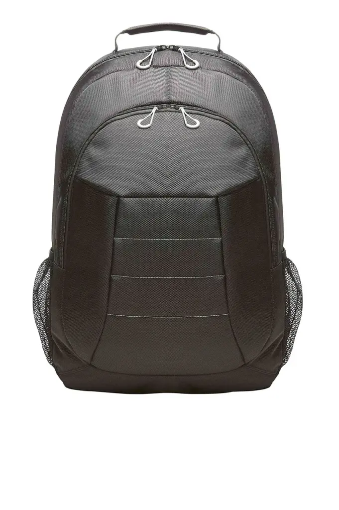 Halfar impulse business laptop backpack, logo print.