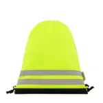 Halfar reflektierender Turnbeutel | Neon-Gelb | Logo bedruckbar