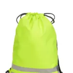 Halfar reflektierender Turnbeutel | Neon-Gelb | Logo bedruckbar