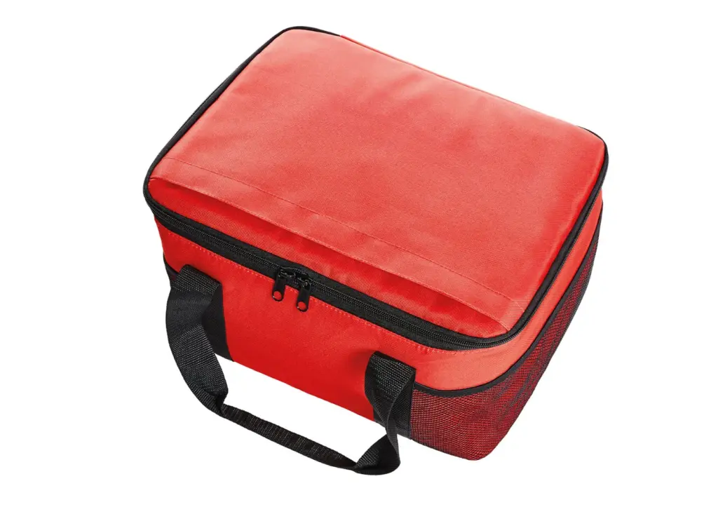 HALFAR® koeltas FAMILY XL rot - Hidalgo Halfar custom logo cooler bag | XL promotional thermal — product photo 6
