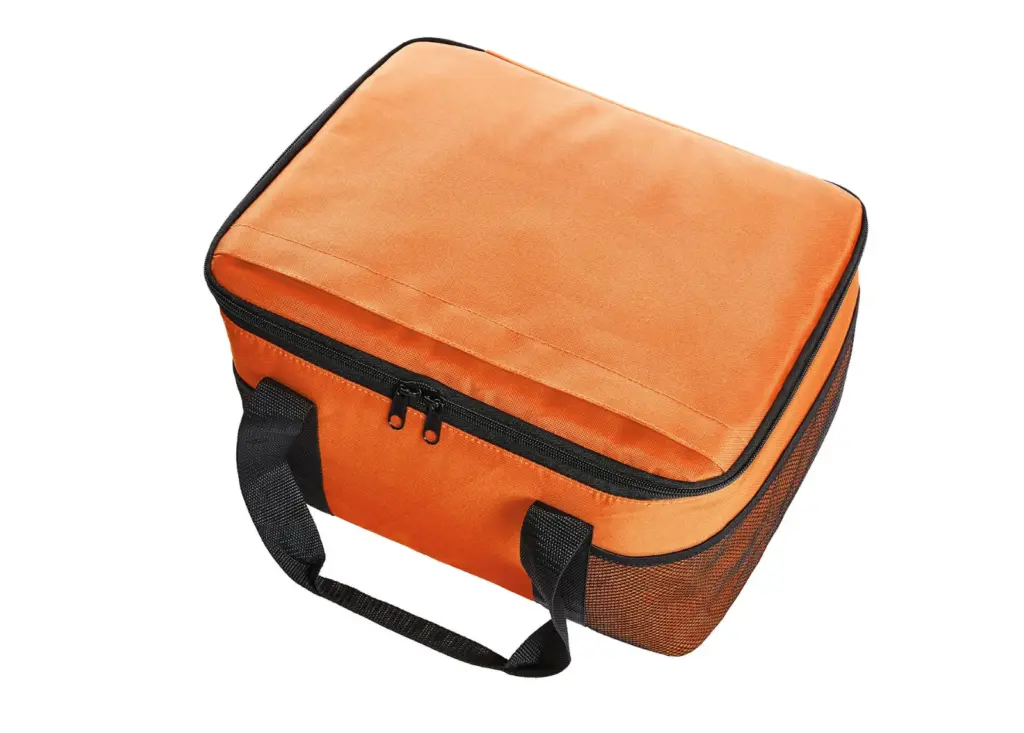 HALFAR® koeltas FAMILY XL orange - Hidalgo Halfar custom logo cooler bag | XL promotional thermal — product photo 7