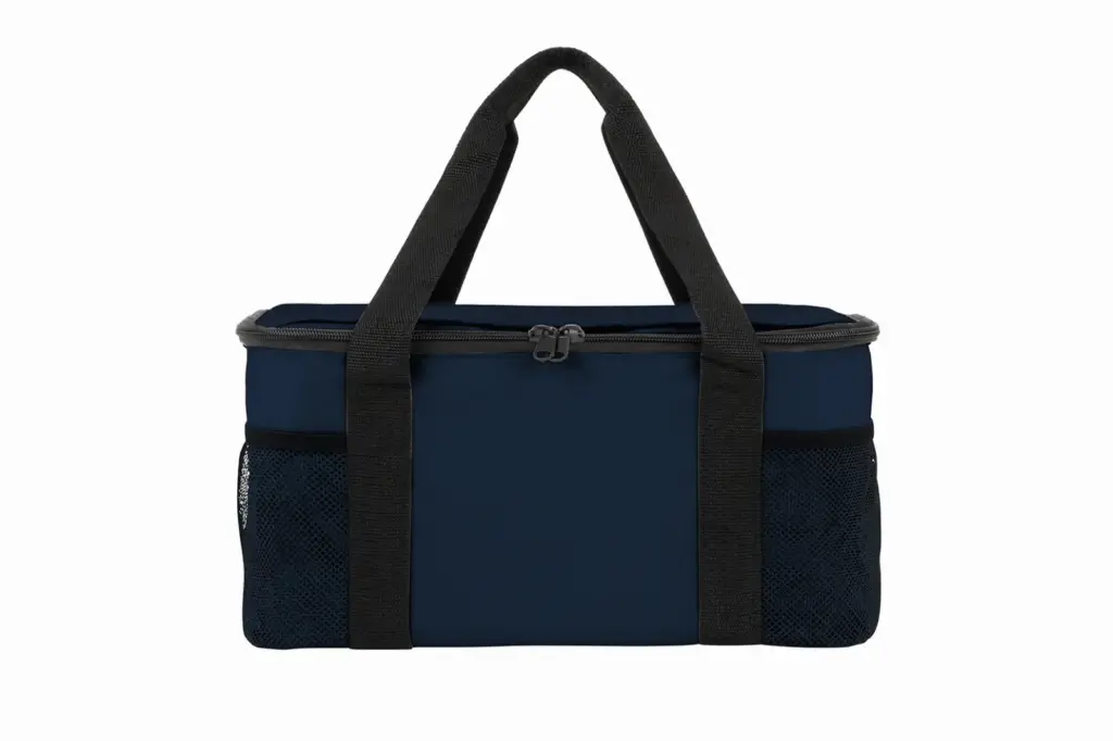 HALFAR® koeltas FAMILY XL voorkant marine - Hidalgo Halfar custom logo cooler bag | XL promotional thermal — product photo 10