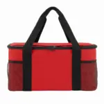 HALFAR® koeltas FAMILY XL voorkant rot - Hidalgo Halfar custom logo cooler bag | XL promotional thermal — product photo 11