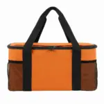 HALFAR® koeltas FAMILY XL voorkant orange - Hidalgo Halfar custom logo cooler bag | XL promotional thermal — product photo 12
