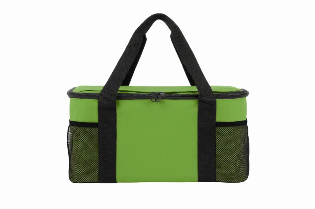HALFAR® koeltas FAMILY XL voorkant maigrün - Hidalgo Halfar custom logo cooler bag | XL promotional thermal — product photo 13