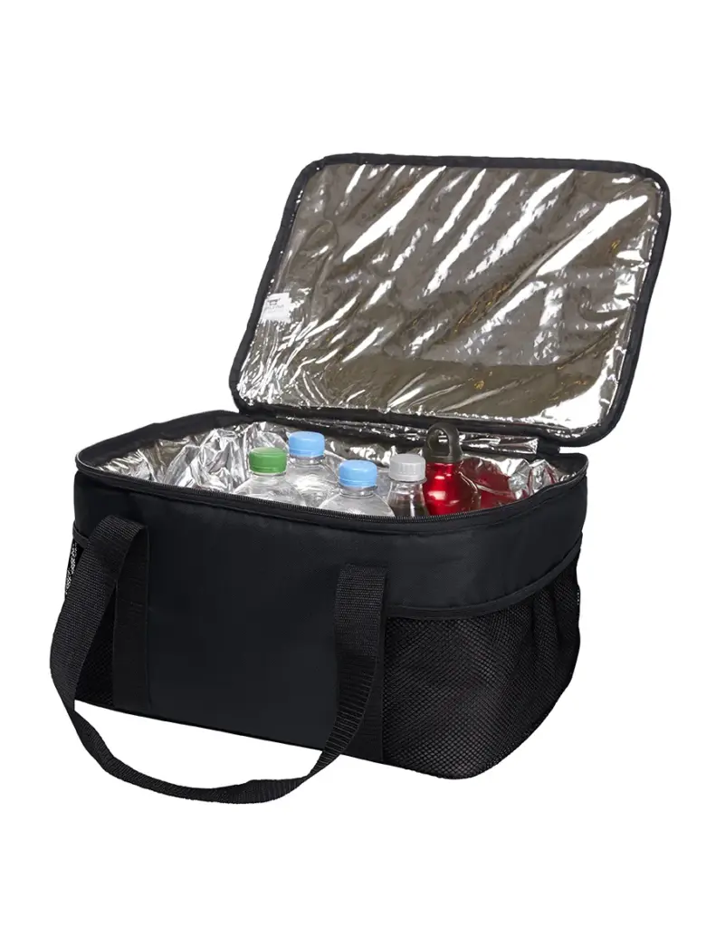 HALFAR® koeltas FAMILY XL gevuld schwarz - Hidalgo Halfar custom logo cooler bag | XL promotional thermal — product photo 21