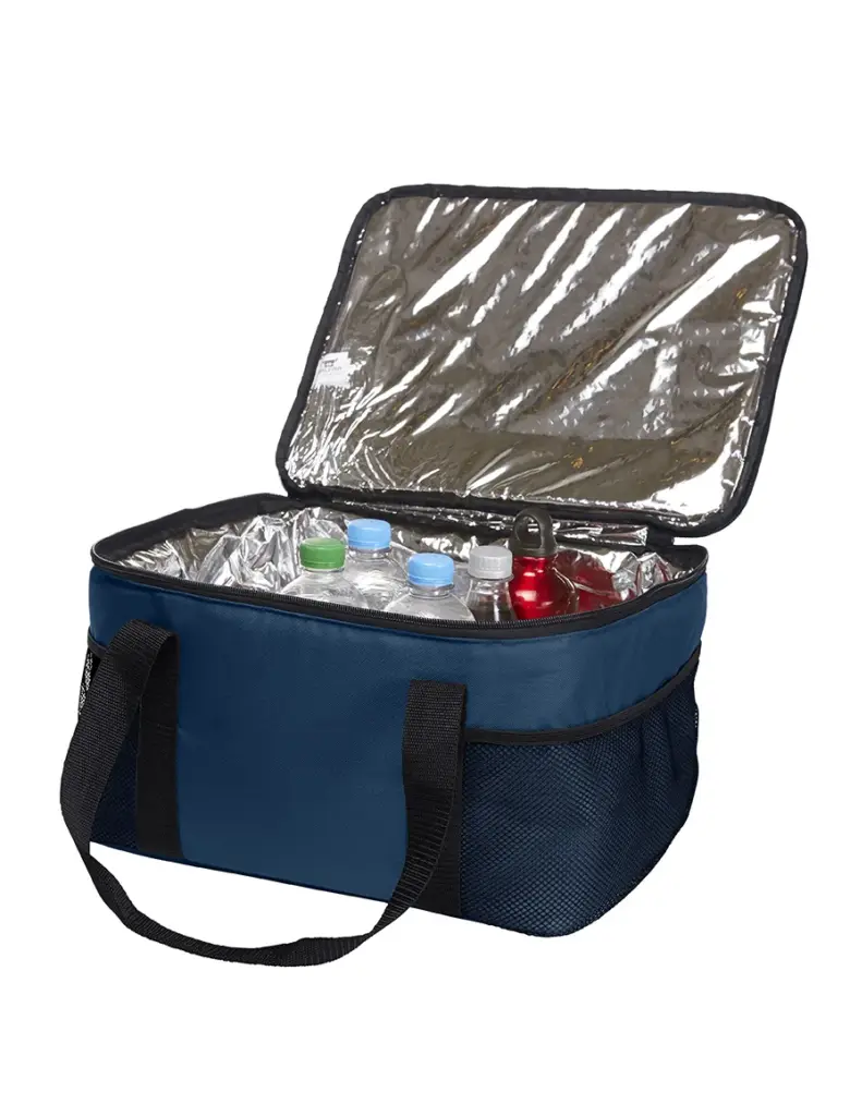 HALFAR® koeltas FAMILY XL gevuld marine - Hidalgo Halfar custom logo cooler bag | XL promotional thermal — product photo 22