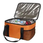 HALFAR® koeltas FAMILY XL gevuld orange - Hidalgo Halfar custom logo cooler bag | XL promotional thermal — product photo 24