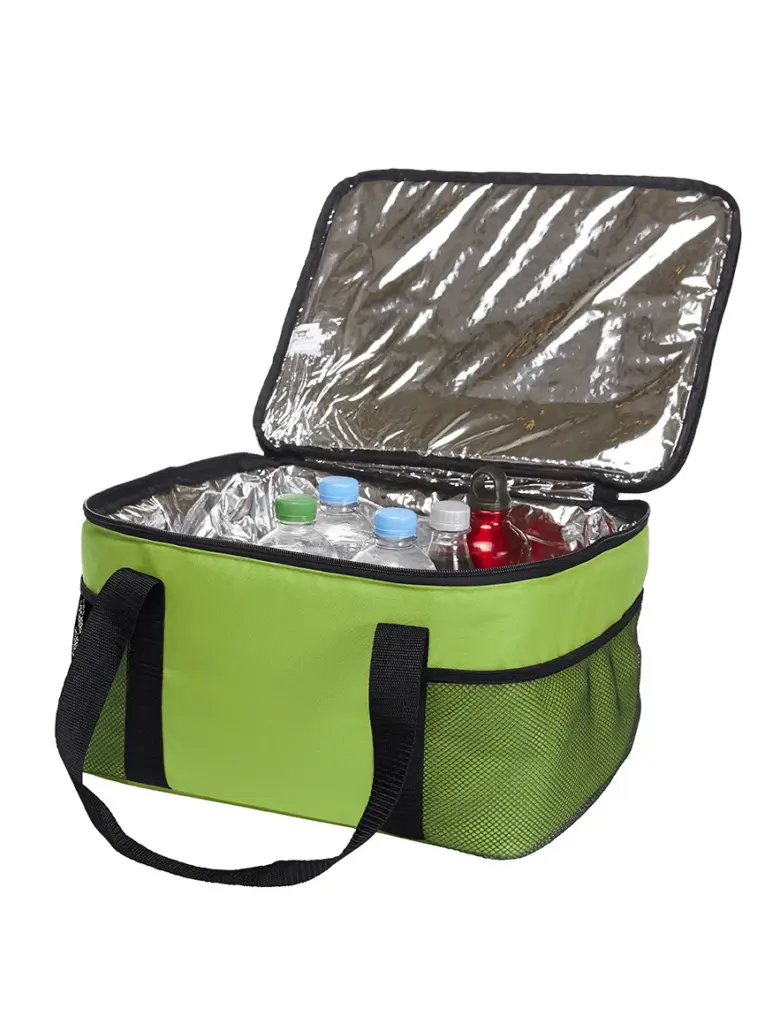 HALFAR® koeltas FAMILY XL gevuld maigrün - Hidalgo Halfar custom logo cooler bag | XL promotional thermal — product photo 25