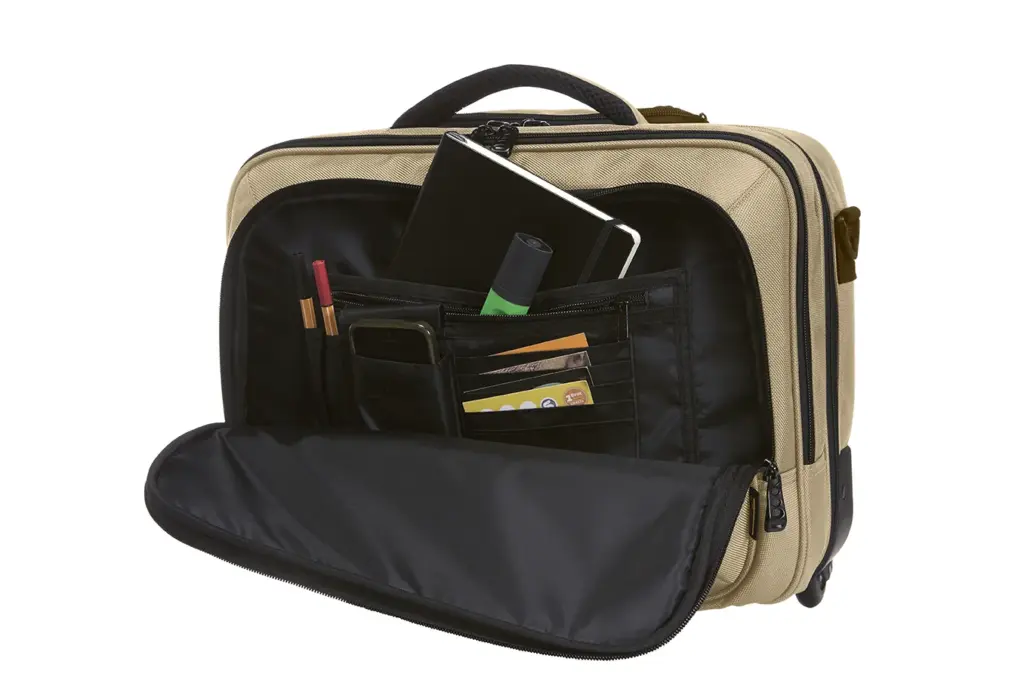 Halfar businesstrolley: laptoptrolley mit logo bedruckbar. — Produktfoto 3