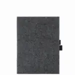 Halfar custom branded A5 felt writing folder