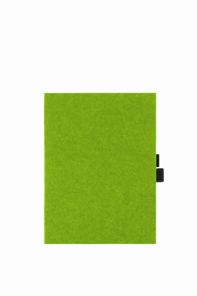 Halfar custom branded A5 felt writing folder — product photo 5