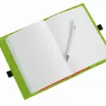 Halfar custom branded A5 felt writing folder — product photo 9