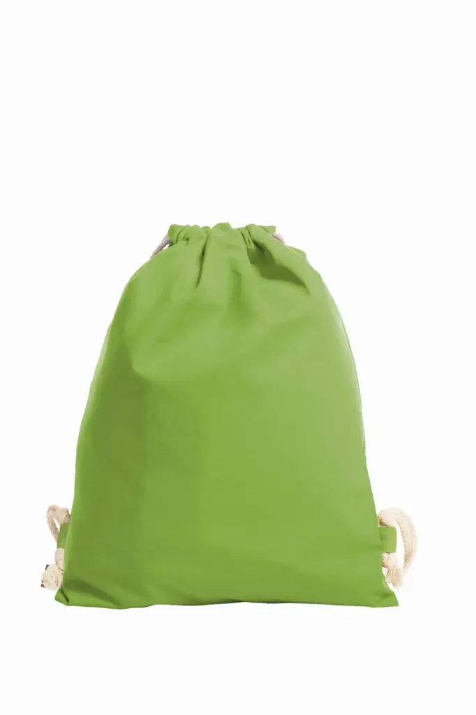 HALFAR® katoenen gymtas EARTH 187 - Katoenendraagtassen HALFAR® katoenen gymtas EARTH, appelgroen