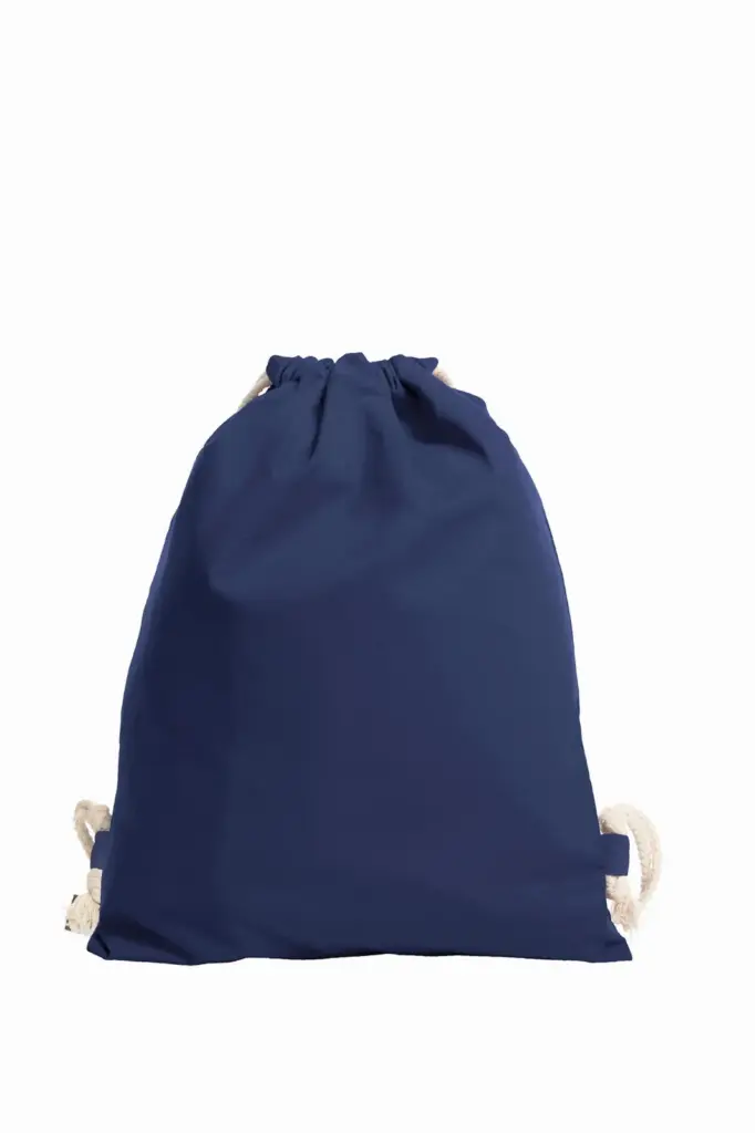 HALFAR® katoenen gymtas EARTH 3 - Katoenendraagtassen HALFAR® katoenen gymtas EARTH, marineblauw