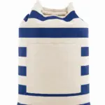 HALFAR® rugzak BEACH voorkant marine - Katoenendraagtassen HALFAR® rugzak BEACH