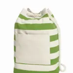 HALFAR® rugzak BEACH 187 - Katoenendraagtassen HALFAR® rugzak BEACH, appelgroen
