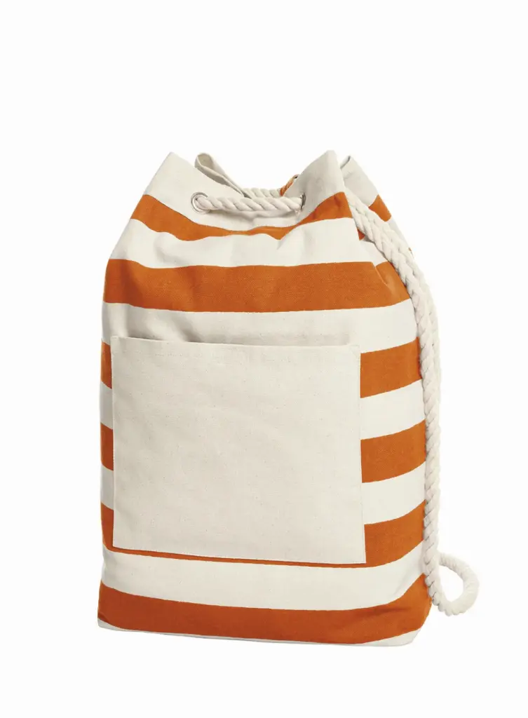 HALFAR® rugzak BEACH 169 - Katoenendraagtassen HALFAR® rugzak BEACH, oranje