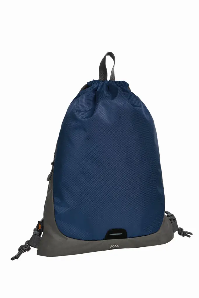 Halfar branded drawstring gym bag STEP: durable quality