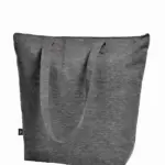 Halfar shopper tasche jersey: anthrazit, logo druck. — Produktfoto 4