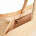 Halfar Jutetasche: nachhaltige werbetasche bedrucken, natur.