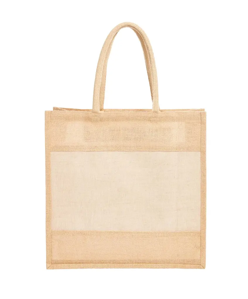 Halfar Jutetasche: nachhaltige werbetasche bedrucken, natur.