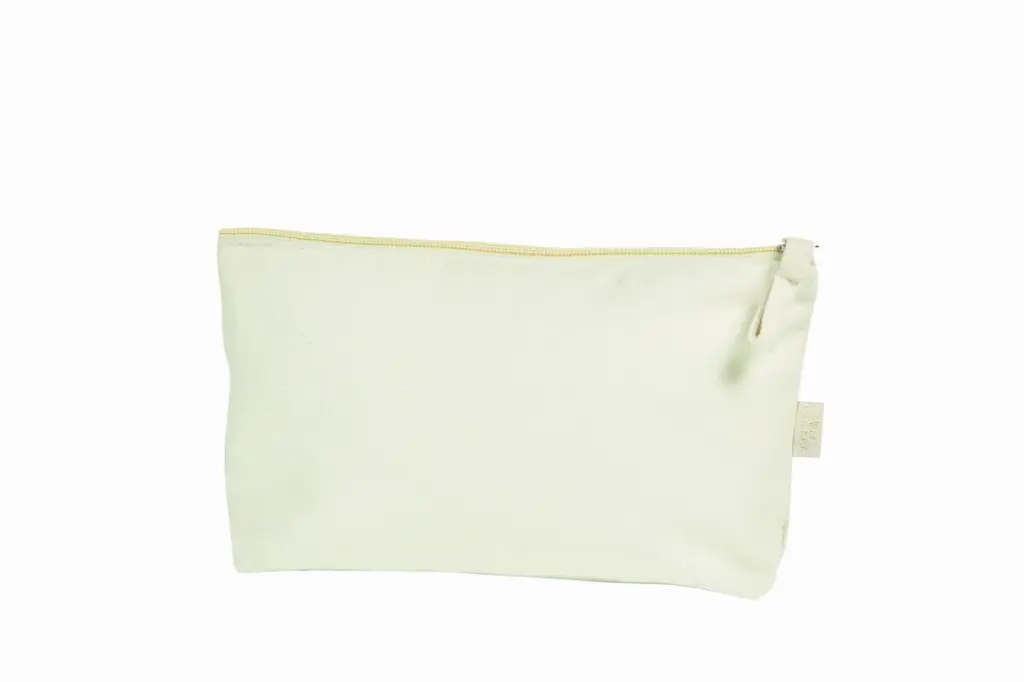 Halfar organic cotton logo pouch, custom toiletry bag — product photo 3