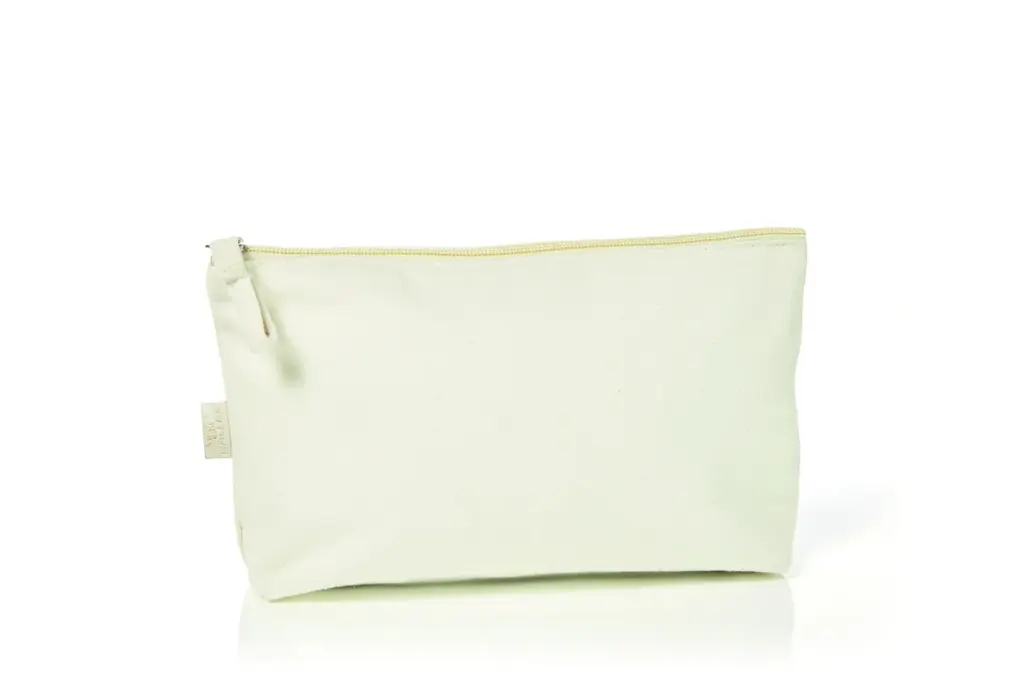 Halfar organic cotton logo pouch, custom toiletry bag