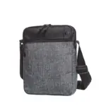 HALFAR® CrossBag ELEGANCE, zwart-grijs gespikkeld