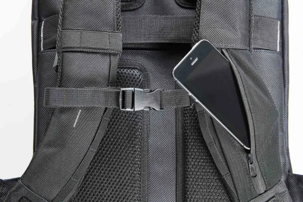 Halfar laptop backpack HASHTAG, customizable for promotion. — product photo 7