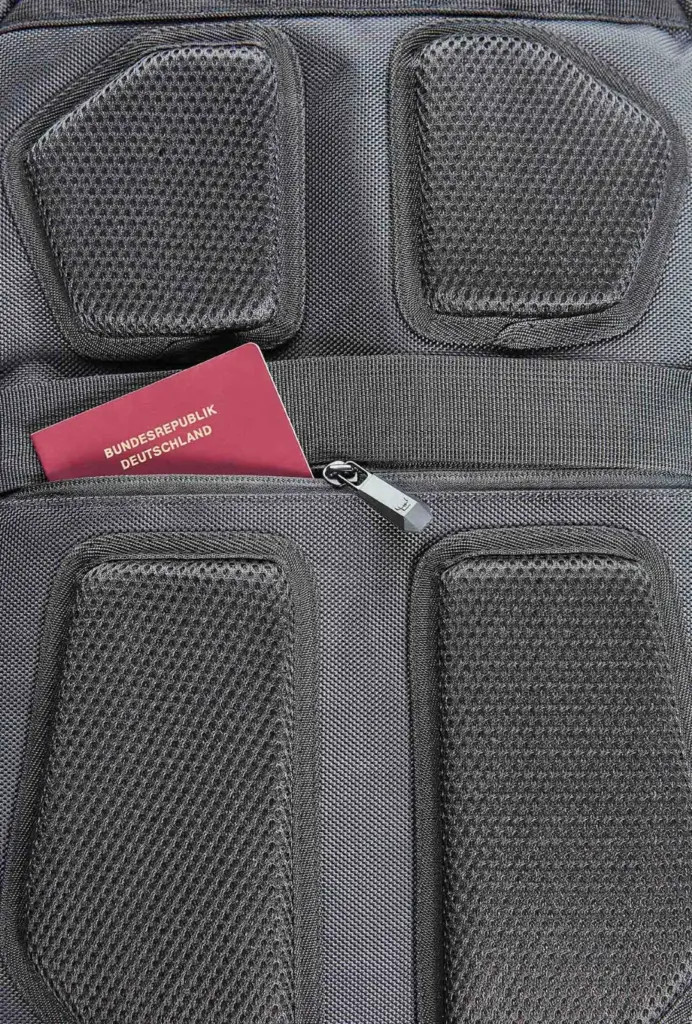 Halfar laptop backpack HASHTAG, customizable for promotion. — product photo 8