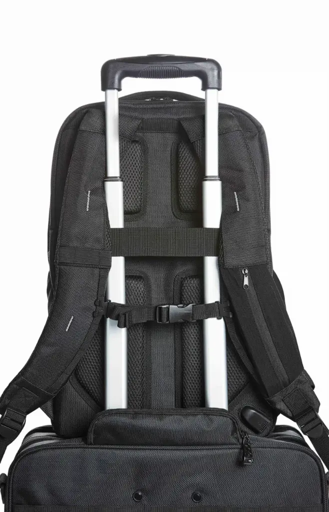 Halfar laptop backpack HASHTAG, customizable for promotion. — product photo 10