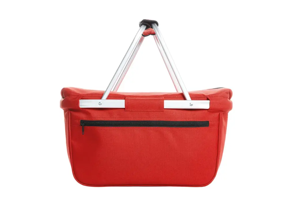 Halfar cooler basket, branded promotional logo bag for events. — product photo 5