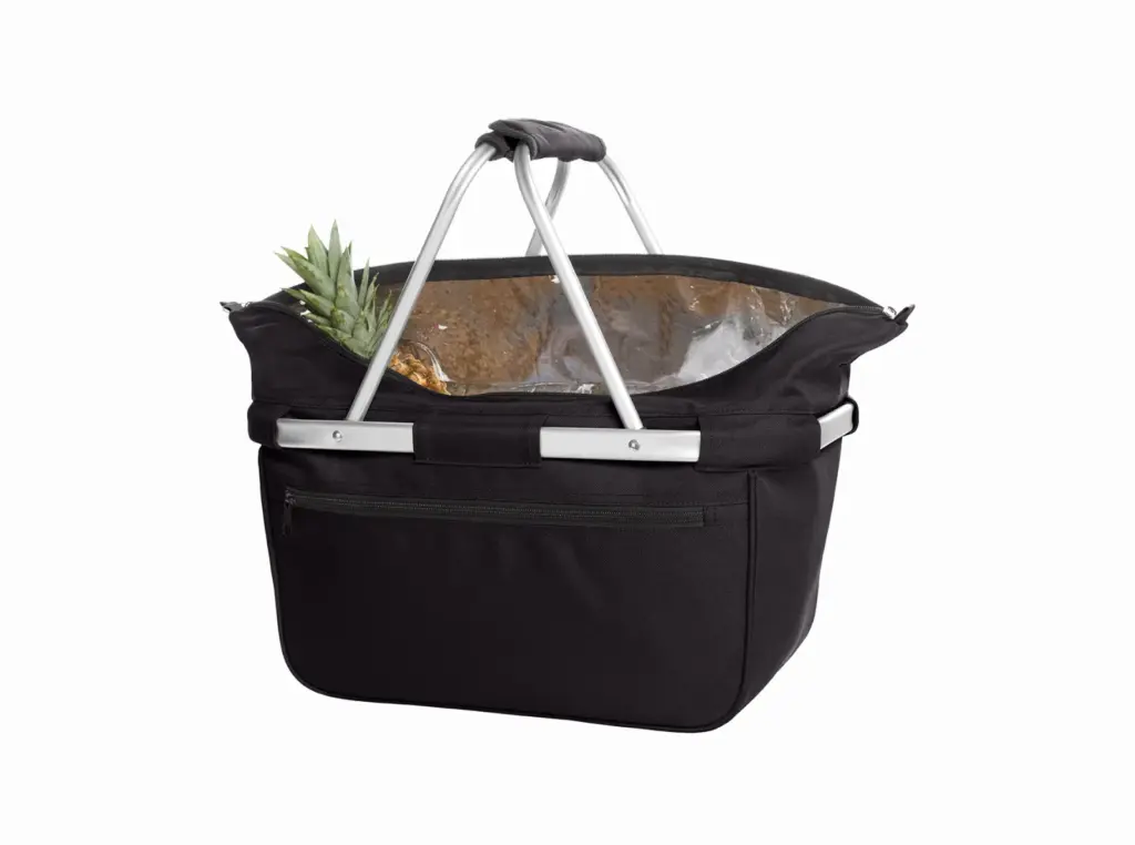 Halfar cooler basket, branded promotional logo bag for events. — product photo 6