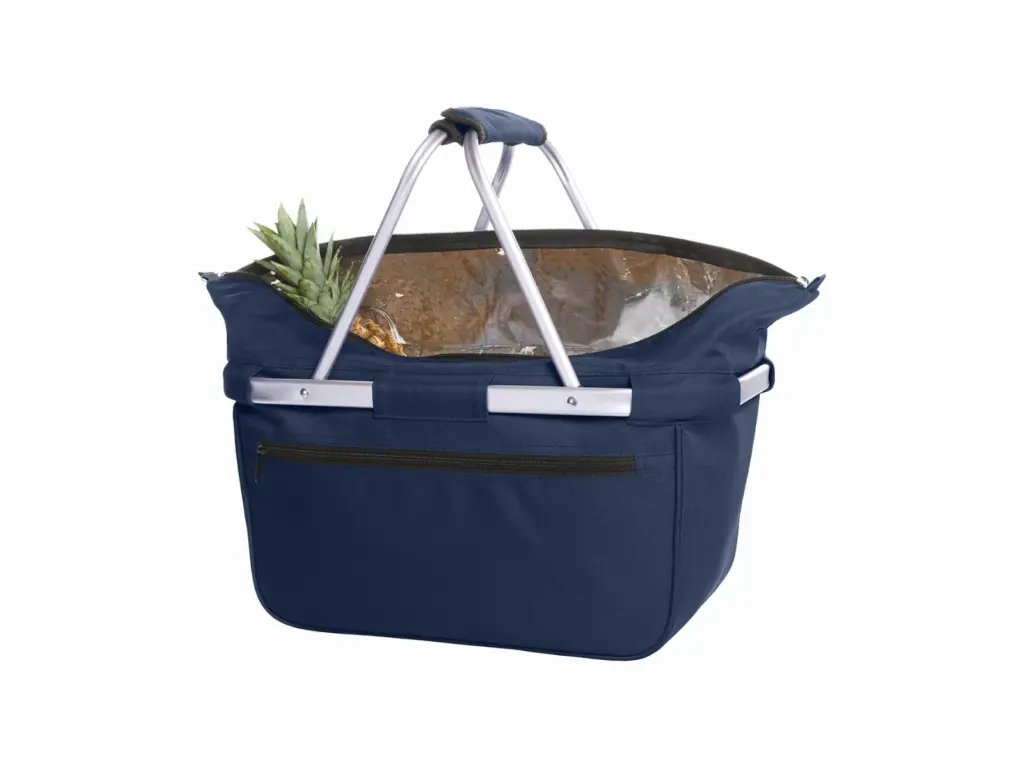 Halfar cooler basket, branded promotional logo bag for events. — product photo 7