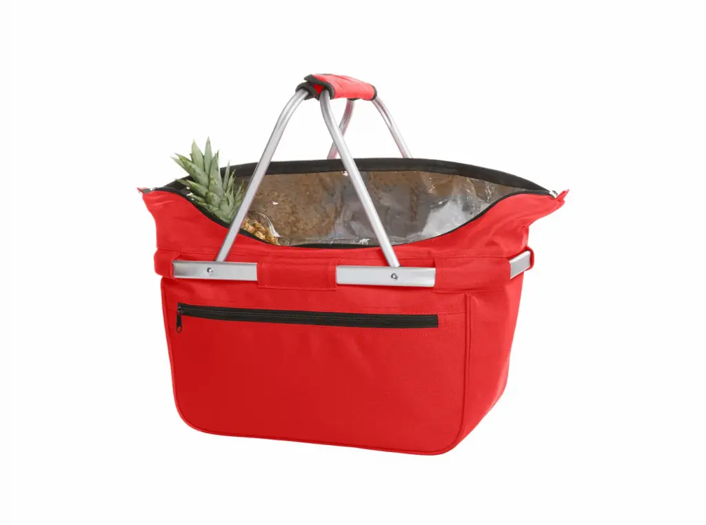 Halfar cooler basket, branded promotional logo bag for events. — product photo 8