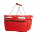Halfar cooler basket, branded promotional logo bag for events.